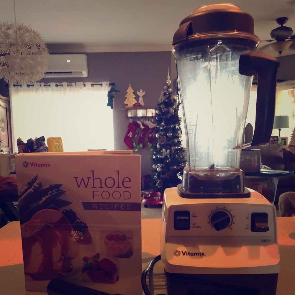White Vitamix 5200